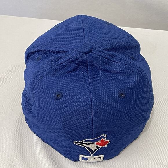 Toronto Blue Jays Hat Cap New Era Mens 7.25 Fitted 59Fifty Maple Leaf Logo - Picture 5 of 12